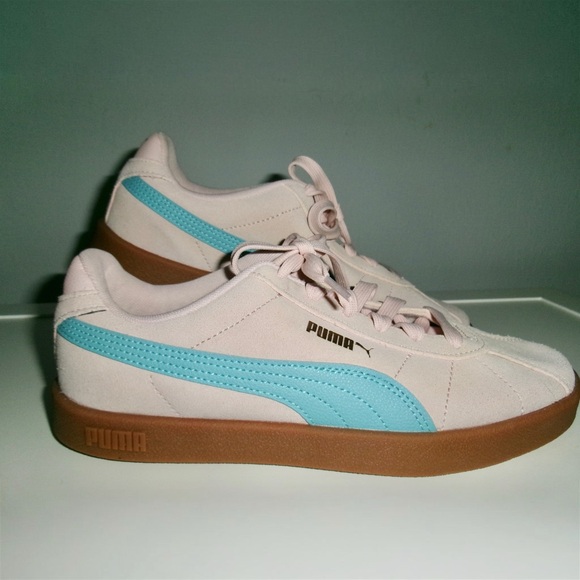 Puma Shoes - Women’s Puma Super Liga OG Retro Sneakers Size US 7.5. Pink/Teal/Blue